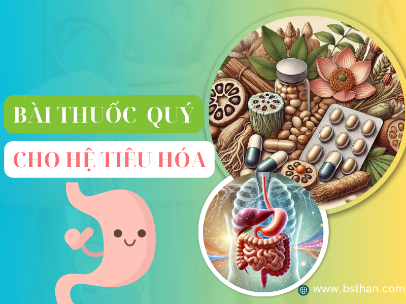 Bài thuốc cho hệ tiêu hóa